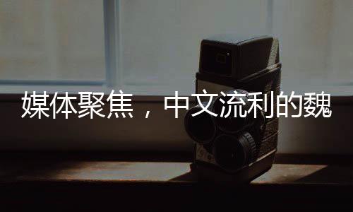 媒體聚焦，中文流利的魏德?tīng)枔尡M風(fēng)頭