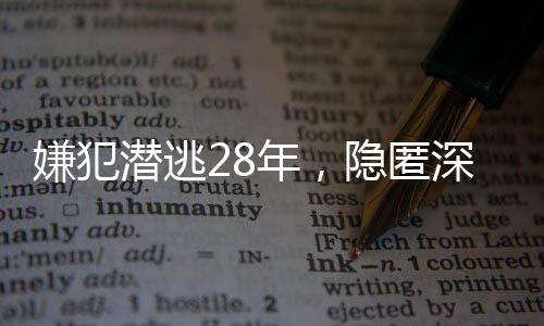 嫌犯潛逃28年，隱匿深山放羊謀生，漂白身份背后隱匿重重謎團(tuán)