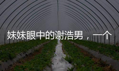 妹妹眼中的謝浩男，一個(gè)真實(shí)而鮮明的形象