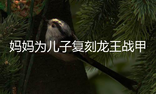 媽媽為兒子復(fù)刻龍王戰(zhàn)甲，傳承與創(chuàng)新并存的手藝魅力