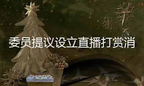 委員提議設(shè)立直播打賞消費冷靜期，行業(yè)規(guī)范與消費者權(quán)益保障引熱議