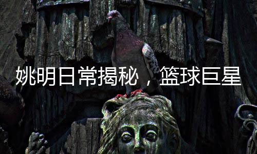 姚明日常揭秘，籃球巨星一天屏幕使用時長七八小時