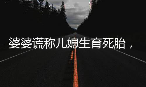 婆婆謊稱兒媳生育死胎，背后隱藏驚人秘密——孩子的離奇命運(yùn)