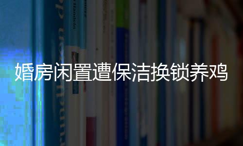 婚房閑置遭保潔換鎖養(yǎng)雞，小區(qū)內(nèi)發(fā)生奇異事件