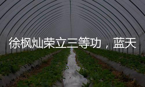 徐楓燦榮立三等功，藍(lán)天之上的英雄壯舉