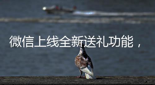 微信上線全新送禮功能，引領(lǐng)社交新潮流