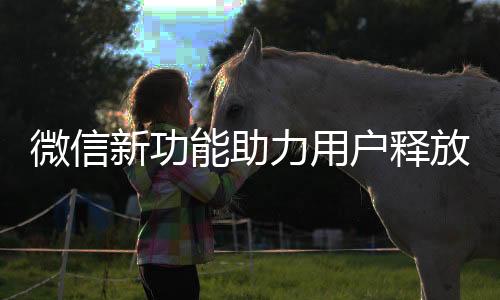 微信新功能助力用戶釋放更多存儲(chǔ)空間