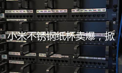 小米不銹鋼紙杯賣爆，掀起家居熱購風暴