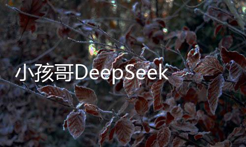 小孩哥DeepSeek三步法學(xué)數(shù)學(xué)，揭秘一種全新的數(shù)學(xué)學(xué)習(xí)方式