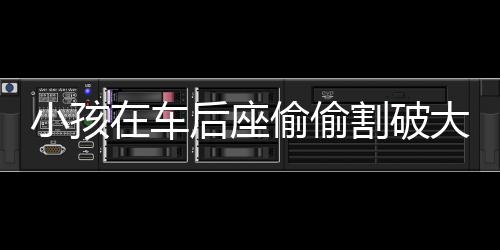 小孩在車后座偷偷割破大人羽絨服，一起探討事件的背后