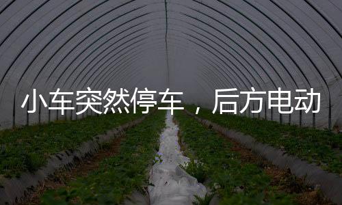 小車突然停車，后方電動車意外摔倒事件引發(fā)關(guān)注