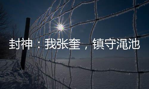 封神：我張奎，鎮(zhèn)守澠池縣