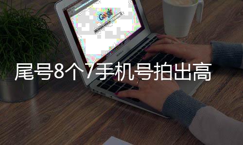 尾號8個(gè)7手機(jī)號拍出高價(jià)，價(jià)值突破兩百五十萬元