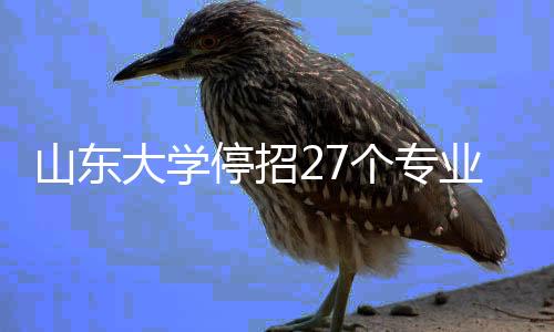 山東大學(xué)停招27個(gè)專業(yè)，全面審視與優(yōu)化教育資源