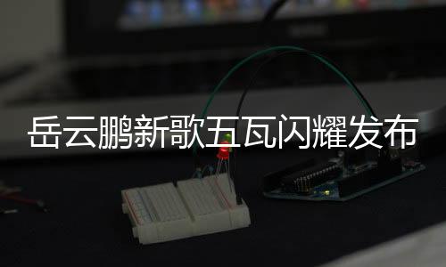 岳云鵬新歌五瓦閃耀發(fā)布，引發(fā)熱議