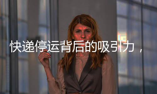 快遞停運(yùn)背后的吸引力，超越雙11的奧秘