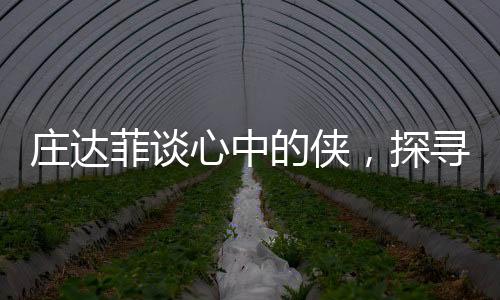莊達(dá)菲談心中的俠，探尋真正的俠義之道
