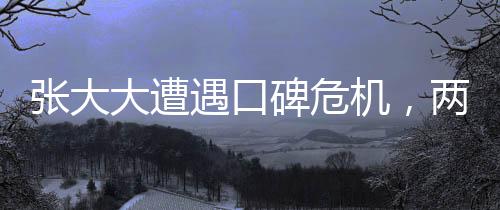 張大大遭遇口碑危機，兩年無固定工作挑戰(zhàn)重重
