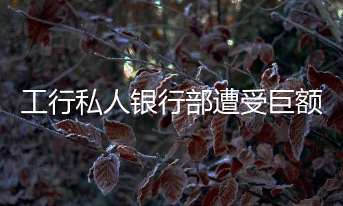 工行私人銀行部遭受巨額罰款，暴露行業(yè)監(jiān)管重要性提升