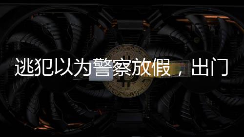 逃犯以為警察放假，出門買年貨被抓