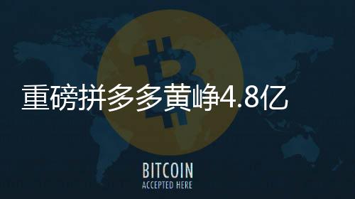 重磅拼多多黃崢4.8億買房引發(fā)市場(chǎng)熱議