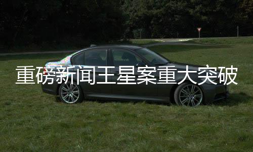 重磅新聞王星案重大突破，顏十六嫌犯歸案