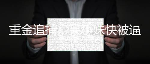重金追捕，呆小妹快被逼瘋了