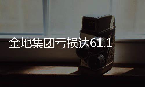 金地集團虧損達61.15億，深度分析與展望