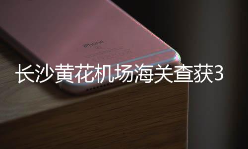 長(zhǎng)沙黃花機(jī)場(chǎng)海關(guān)查獲31萬美元