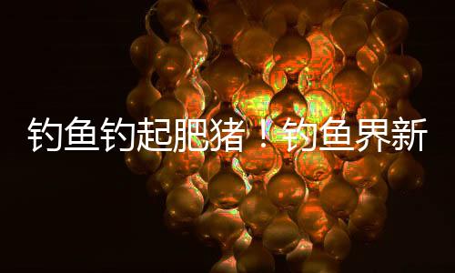 釣魚釣起肥豬！釣魚界新奇事件！垂釣愛好者捕獲二百斤肥豬驚動社會！