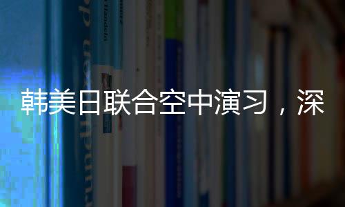 韓美日聯(lián)合空中演習(xí)，深化三國(guó)安全合作的空中盾牌