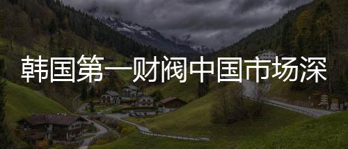 韓國(guó)第一財(cái)閥中國(guó)市場(chǎng)深度拜訪，全球戰(zhàn)略新動(dòng)向背后的商業(yè)邏輯