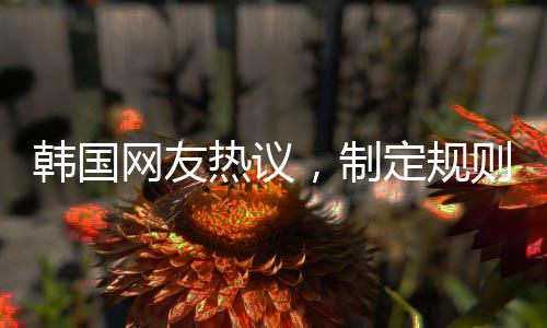 韓國網(wǎng)友熱議，制定規(guī)則者應否辭職？引發(fā)廣泛討論的背后原因