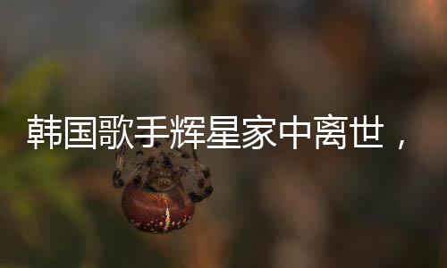 韓國歌手輝星家中離世，享年僅43歲