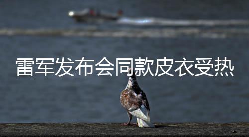 雷軍發(fā)布會同款皮衣受熱捧，五分鐘內(nèi)斷貨——潮流與實(shí)力的碰撞