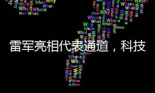 雷軍亮相代表通道，科技巨頭的新角色與未來展望