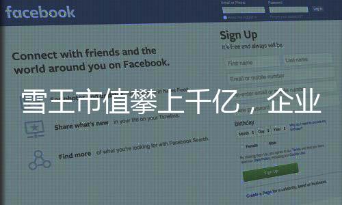 雪王市值攀上千億，企業(yè)巨頭的新里程碑