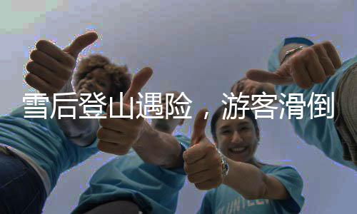 雪后登山遇險(xiǎn)，游客滑倒險(xiǎn)墜梯——安全警鐘再次敲響