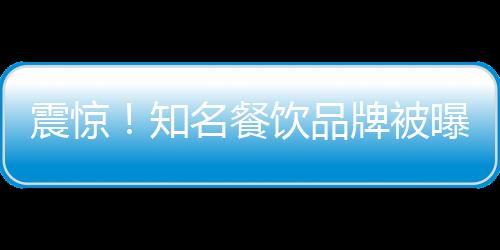 震驚！知名餐飲品牌被曝后廚驚現(xiàn)穿山甲——引發(fā)公眾食品安全警鐘長鳴