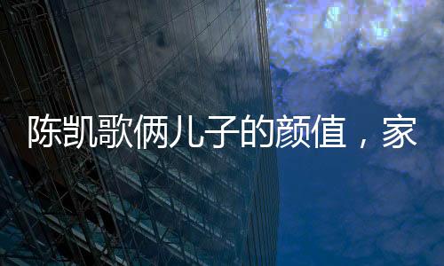 陳凱歌倆兒子的顏值，家族基因的強(qiáng)大展現(xiàn)