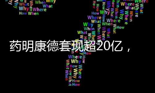 藥明康德套現(xiàn)超20億，深度解析事件背后的多重因素