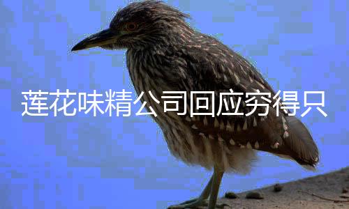 蓮花味精公司回應(yīng)窮得只剩一棟辦公樓傳聞