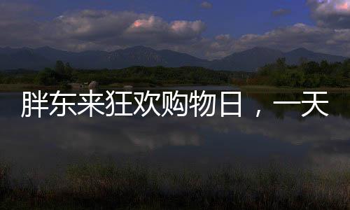 胖東來狂歡購物日，一天狂賣1.3億，人氣火爆創(chuàng)造新紀(jì)錄！