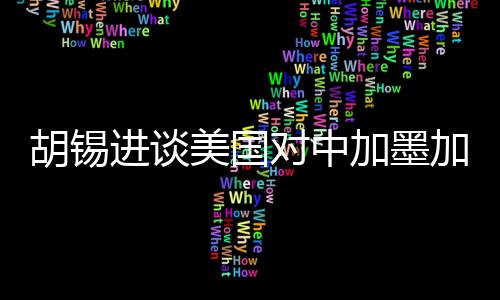 胡錫進(jìn)談美國(guó)對(duì)中加墨加征關(guān)稅，深度分析與展望