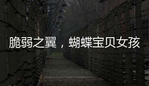 脆弱之翼，蝴蝶寶貝女孩皮膚觸碰易碎，希望與愛同行