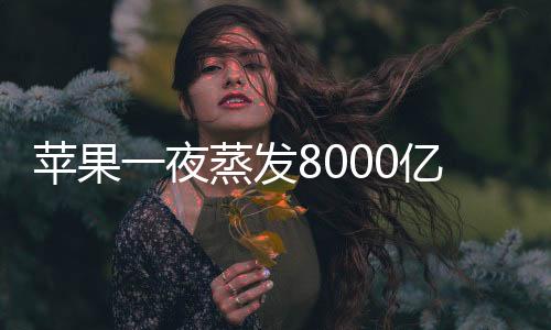 蘋果一夜蒸發(fā)8000億，科技巨頭市值巨變