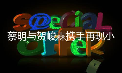 蔡明與賀峻霖?cái)y手再現(xiàn)小品魅力，期待再次精彩合作
