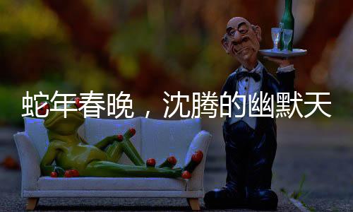 蛇年春晚，沈騰的幽默天賦驚艷全場，一出場即點燃笑點