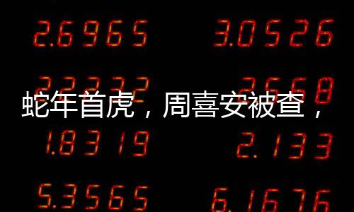 蛇年首虎，周喜安被查，揭秘背后不為人知的真相