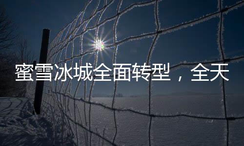 蜜雪冰城全面轉(zhuǎn)型，全天候營(yíng)業(yè)，滿足夜間冷飲需求